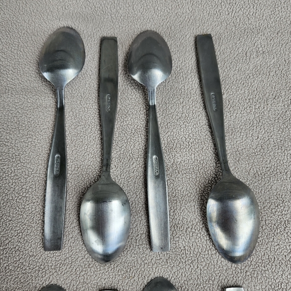 Oneida Stainless Soup Spoon Lot of 8 Cannon? 7 2/16" Satin 90-192 - Picture 6 of 10